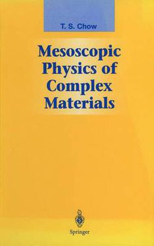 Cover image for Mesoscopic Physics of Complex Materials