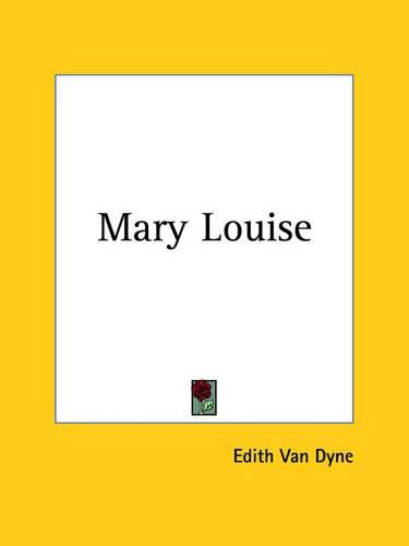 Cover image for Mary Louise