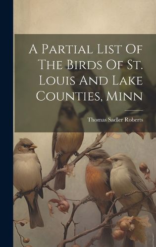 Cover image for A Partial List Of The Birds Of St. Louis And Lake Counties, Minn