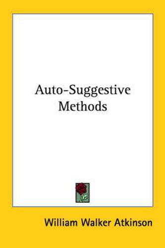 Cover image for Auto-Suggestive Methods