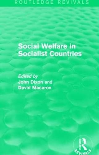 Cover image for Social Welfare in Socialist Countries