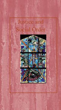 Cover image for Justice and Social Order