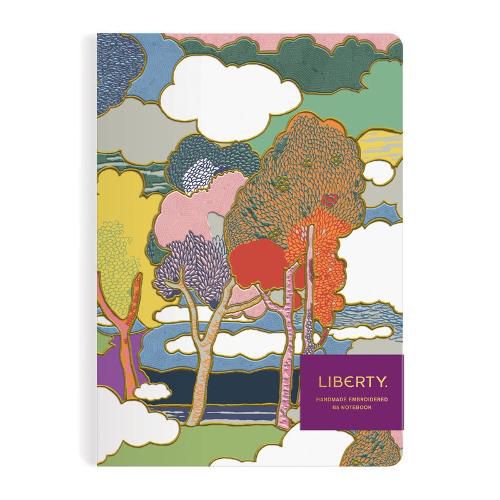 Cover image for Liberty Prospect Road B5 Handmade Embroidered Journal