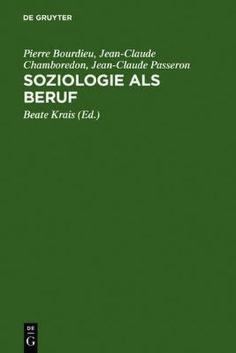 Soziologie als Beruf