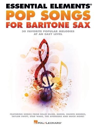 Cover image for Essential Elements Pop Songs for Baritone Saxophone