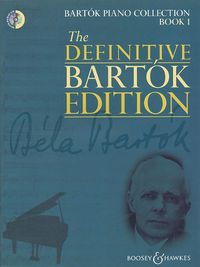 Cover image for Bartok Piano Collection Book 1: The Definitive Bartok Edition