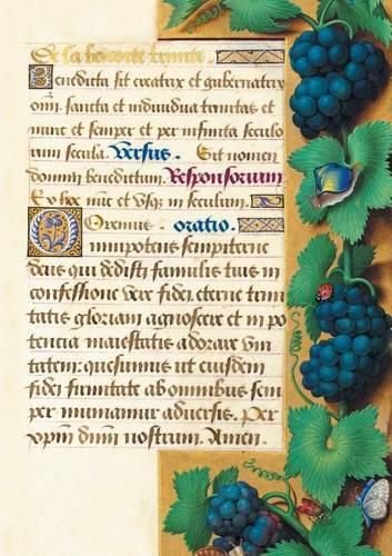 Cover image for Carnet Blanc, Heures Anne de Bretagne, Raisin