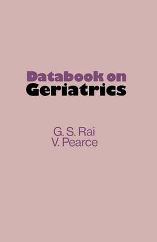 Cover image for Databook on Geriatrics