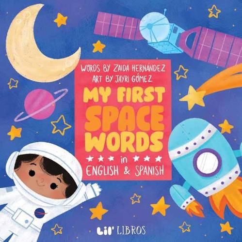 Cover image for My First Space Words in English and Spanish