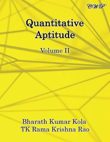 Cover image for Quantitative Aptitude: Volume II