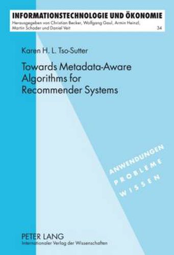 Cover image for Towards Metadata-Aware Algorithms for Recommender Systems