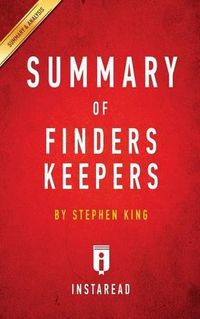 Cover image for Summary of Finders Keepers: by Stephen King Includes Analysis