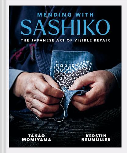 Cover image for Mending with Sashiko