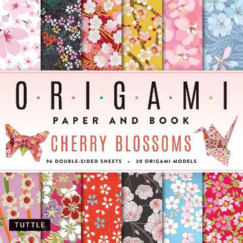 Cover image for Cherry Blossoms Origami Paper and Book