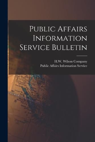 Cover image for Public Affairs Information Service Bulletin