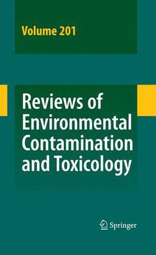 Cover image for Reviews of Environmental Contamination and Toxicology 201