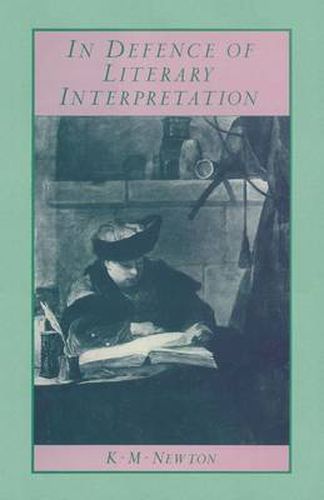 Cover image for In Defence of Literary Interpretation: Theory and Practice