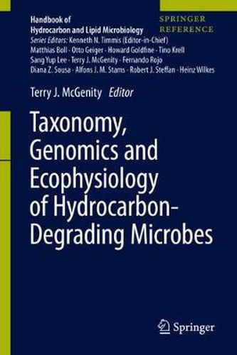 Cover image for Taxonomy, Genomics and Ecophysiology of Hydrocarbon-Degrading Microbes