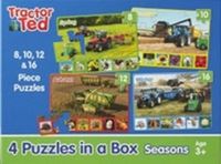 Cover image for Tractor Ted 4 puzzles in a box