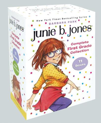 Cover image for Junie B. Jones Complete First Grade Collection: Books 18-28 with paper dolls in boxed set