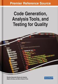 Cover image for Code Generation, Analysis Tools, and Testing for Quality