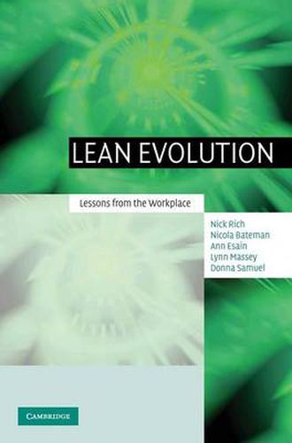 Lean Evolution: Lessons from the Workplace