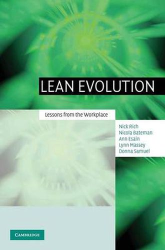 Cover image for Lean Evolution: Lessons from the Workplace