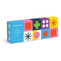 Cover image for Jonathan Adler Helsinki Wood Domino Set