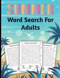 Cover image for Summer Word Search Large Print