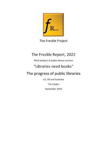 Cover image for Freckle Report 2022