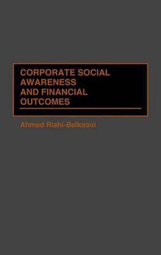 Cover image for Corporate Social Awareness and Financial Outcomes