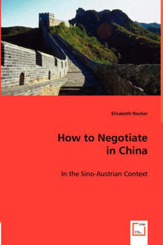 Cover image for How to Negotiate in China