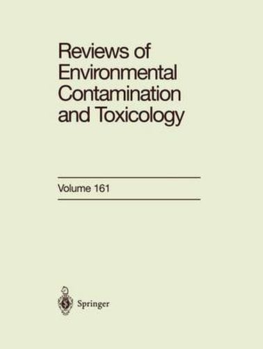 Cover image for Reviews of Environmental Contamination and Toxicology: Continuation of Residue Reviews