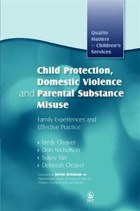 Cover image for Child Protection, Domestic Violence and Parental Substance Misuse: Family Experiences and Effective Practice