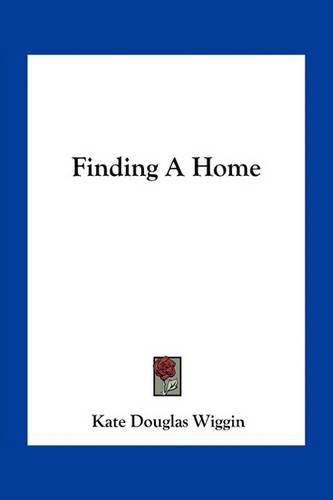 Cover image for Finding a Home