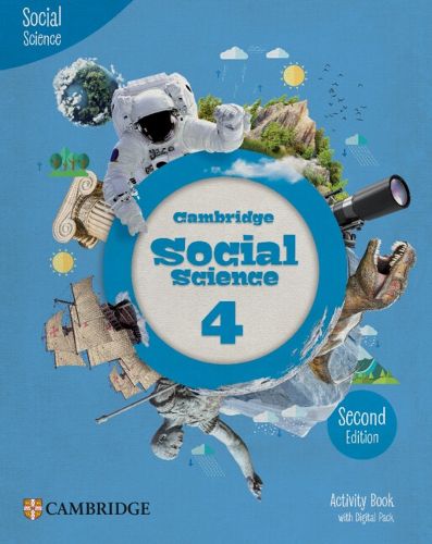 Cover image for Cambridge Social Science Level 4 Activity Book with Digital Pack