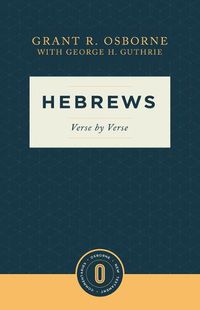 Cover image for Hebrews Verse by Verse: Verse by Verse