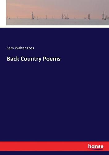 Back Country Poems