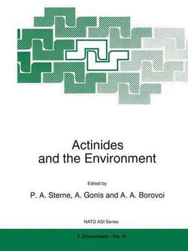 Cover image for Actinides and the Environment