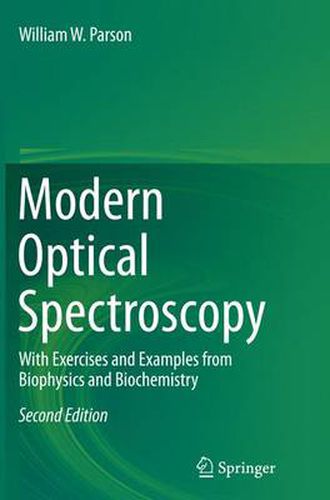 Cover image for Modern Optical Spectroscopy: With Exercises and Examples from Biophysics and Biochemistry