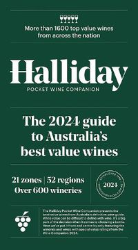 Cover image for Halliday Pocket Wine Companion 2024