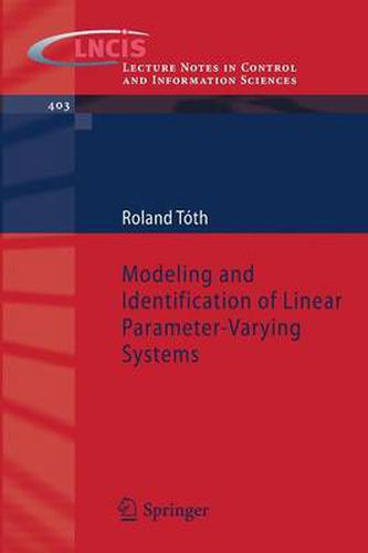 Cover image for Modeling and Identification of Linear Parameter-Varying Systems