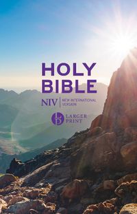 Cover image for NIV Larger Print Personal Value Hardback Bible