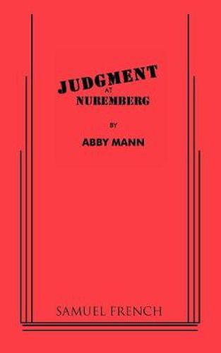 Cover image for Judgment at Nuremberg