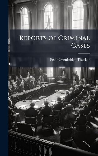 Cover image for Reports of Criminal Cases