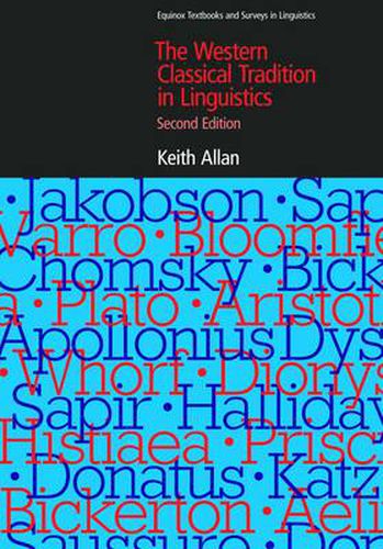 Cover image for The Western Classical Tradition in Linguistics