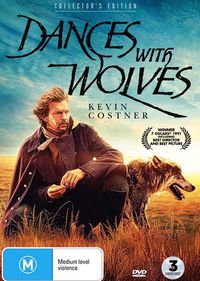 Cover image for Dances With Wolves Collectors Edition Dvd