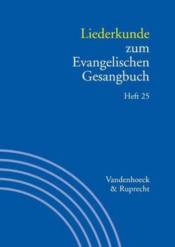 Cover image for Liederkunde zum Evangelischen Gesangbuch: Heft 25