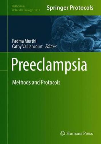 Cover image for Preeclampsia: Methods and Protocols