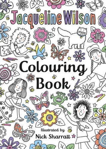 Cover image for The Jacqueline Wilson Colouring Book